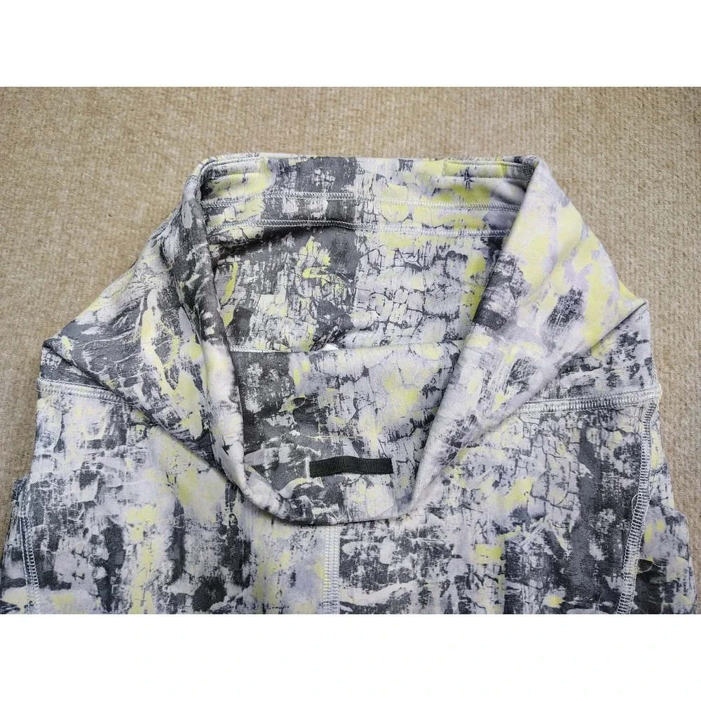Lululemon Wunder Train High Rise Tight Pockets Cinder Grain Smoked Spruce Sz 4